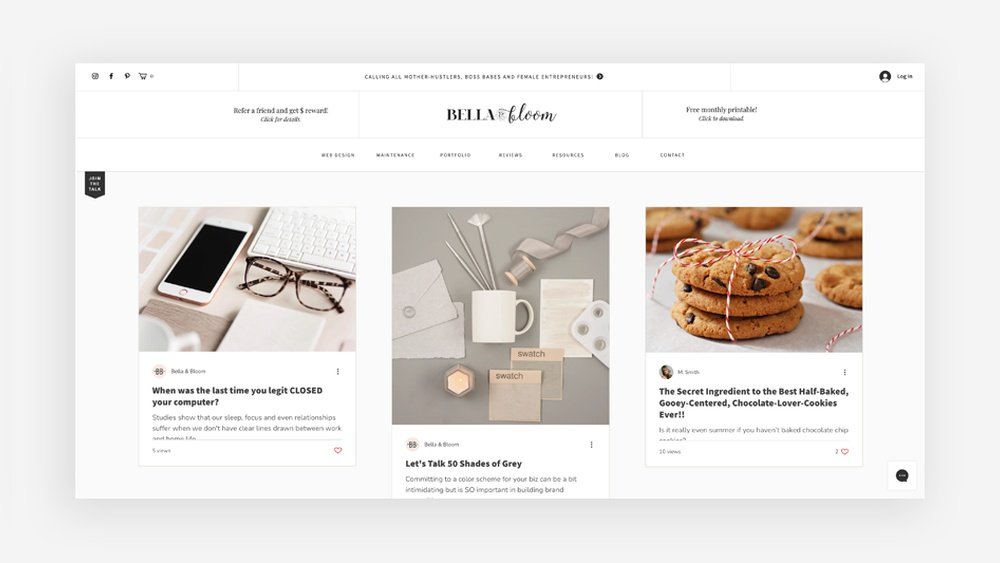 Blog Design