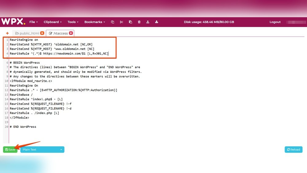 Htaccess Redirect