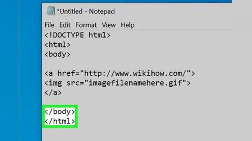 Html Code For A Link