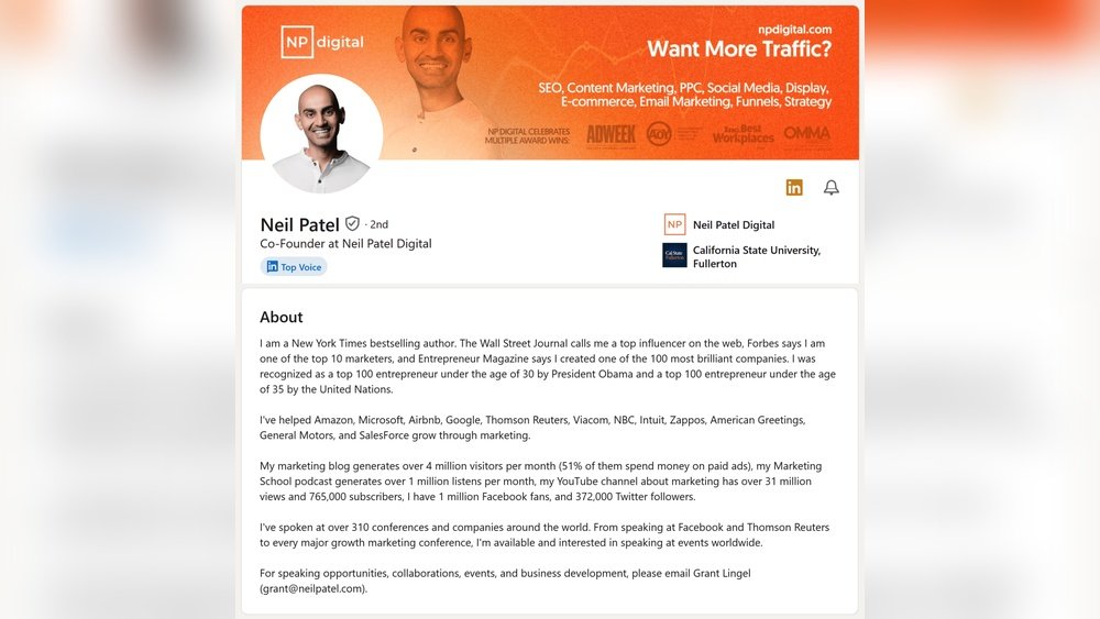 Linkedin Summary