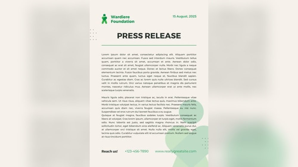 Press Release
