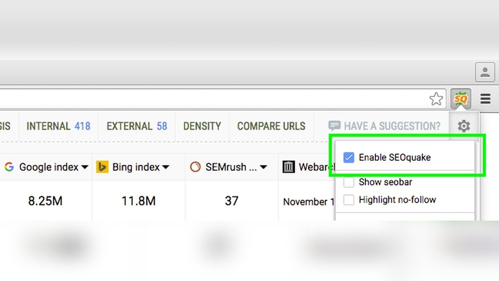 Seoquake Troubleshooting