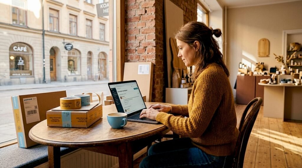 Många småföretag satsar på att synas digitalt på sin hemmaplan.
