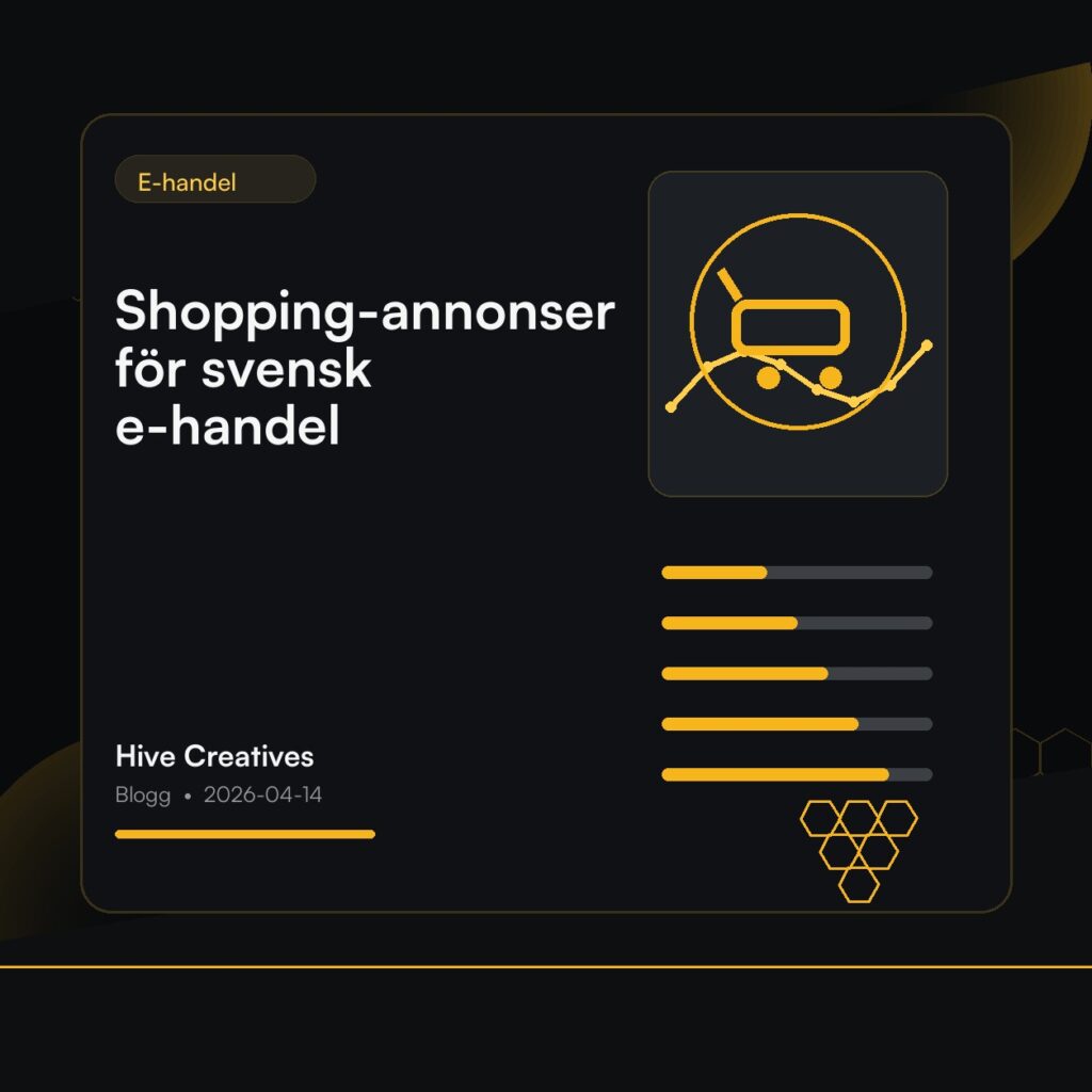 Shopping-annonser för svensk e-handel