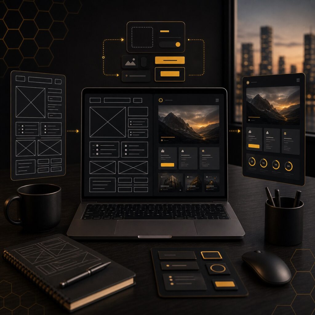 Wireframes vs. high-fi – när använda vad?